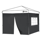 Sekey 3×3m side wall for gazebo, set of 2, with zipper and window